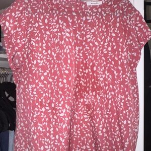 Floral Pink Top